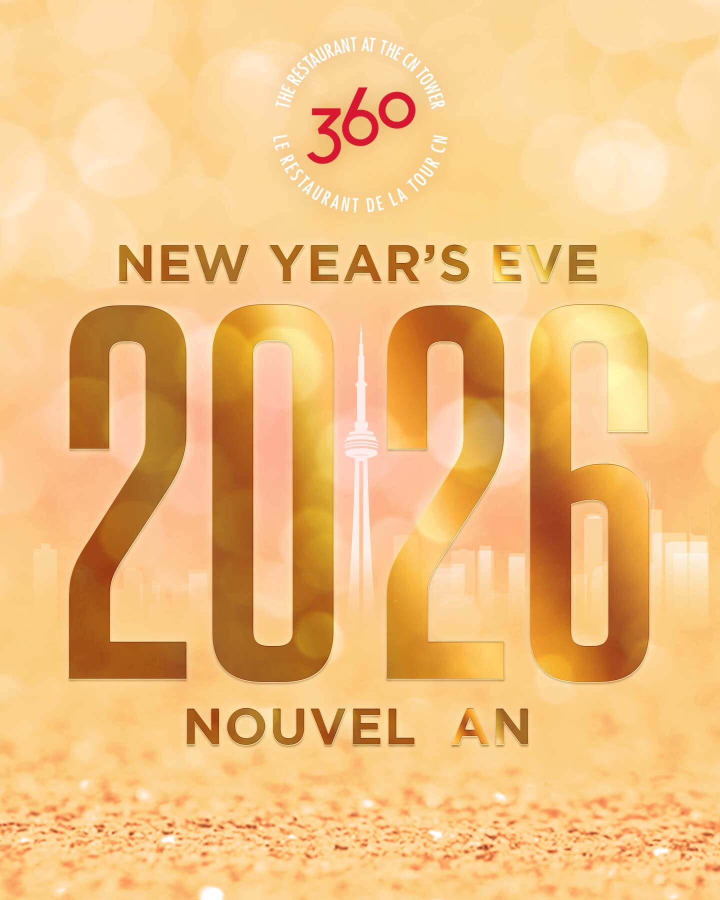 New Year’s Eve celebration at 360 Restaurant